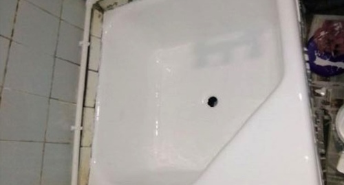 Ремонт поддона душевой кабины | Рыбное